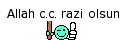 Allah razi olsun